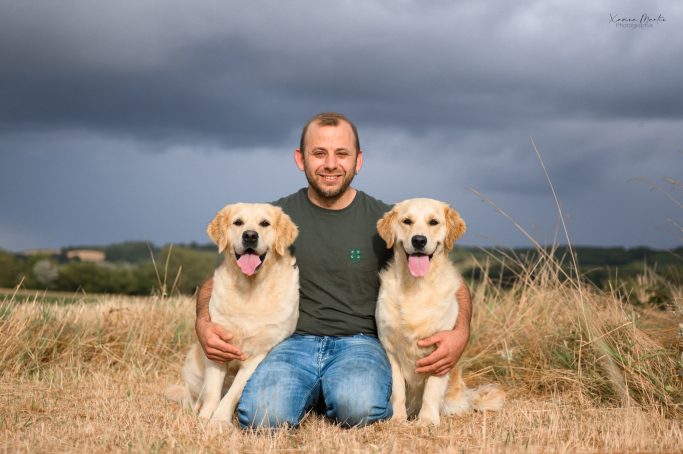 Romain avec Sunday & Queen